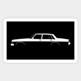 Holden Statesman (WB) Silhouette Magnet